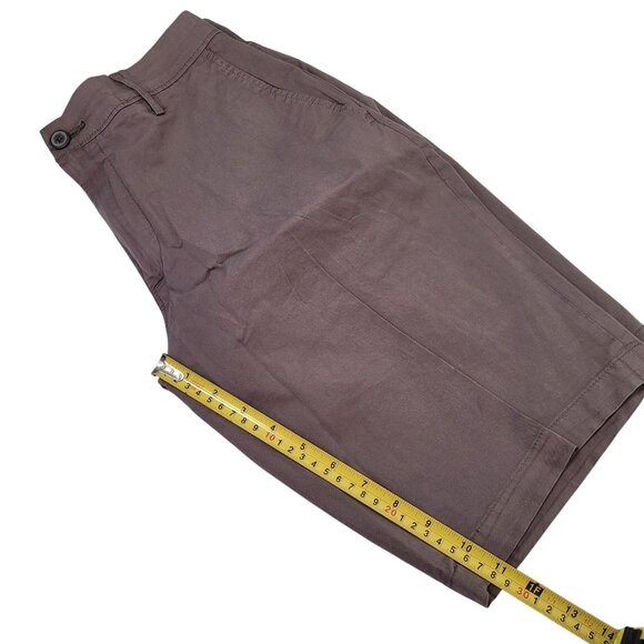 Goodthreads Men's Brown Slim-Fit 7" Flat-Front Stretch Chino Shorts Size 31 New - Picture 11 of 11